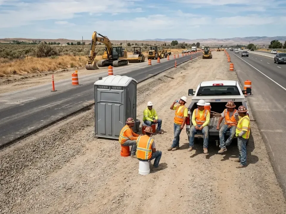 highway-road-construction-crew-007 — frequently asked questions, Porta Potty and Restroom Rentals in Thousand Oaks, CA